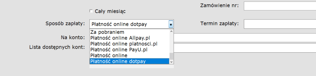 Płatności online
