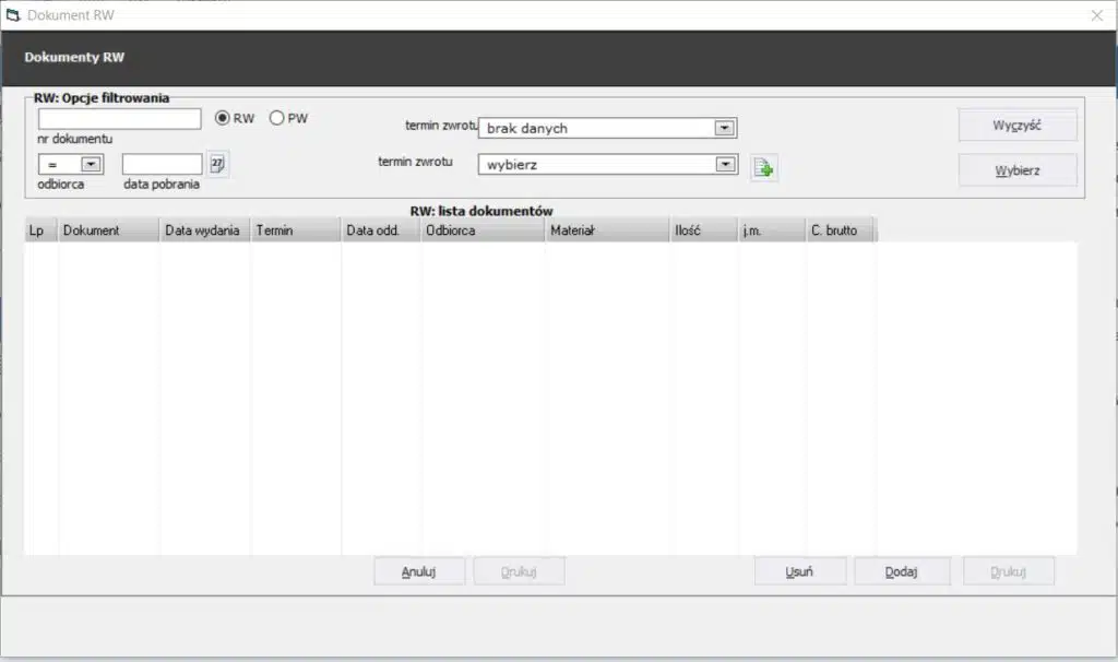 Dokumenty magazynowe 4
